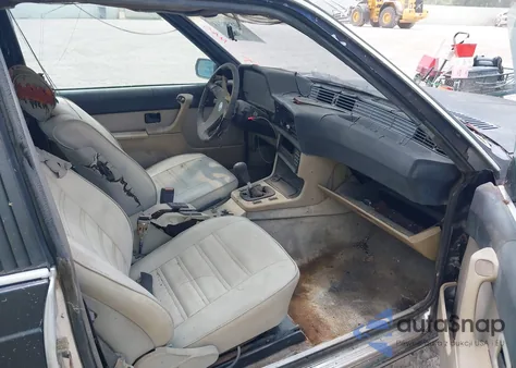 1984 BMW 633 Csi z USA, uszkodzony, nr VIN WBAEB7406E6727129